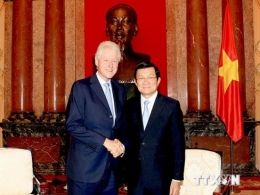 Chủ tịch nước đề nghị Hoa Kỳ dỡ bỏ các rào cản thương mại