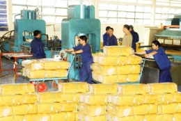 Cao su thiên nhiên xuất khẩu tăng liên tục trong 4 tháng qua